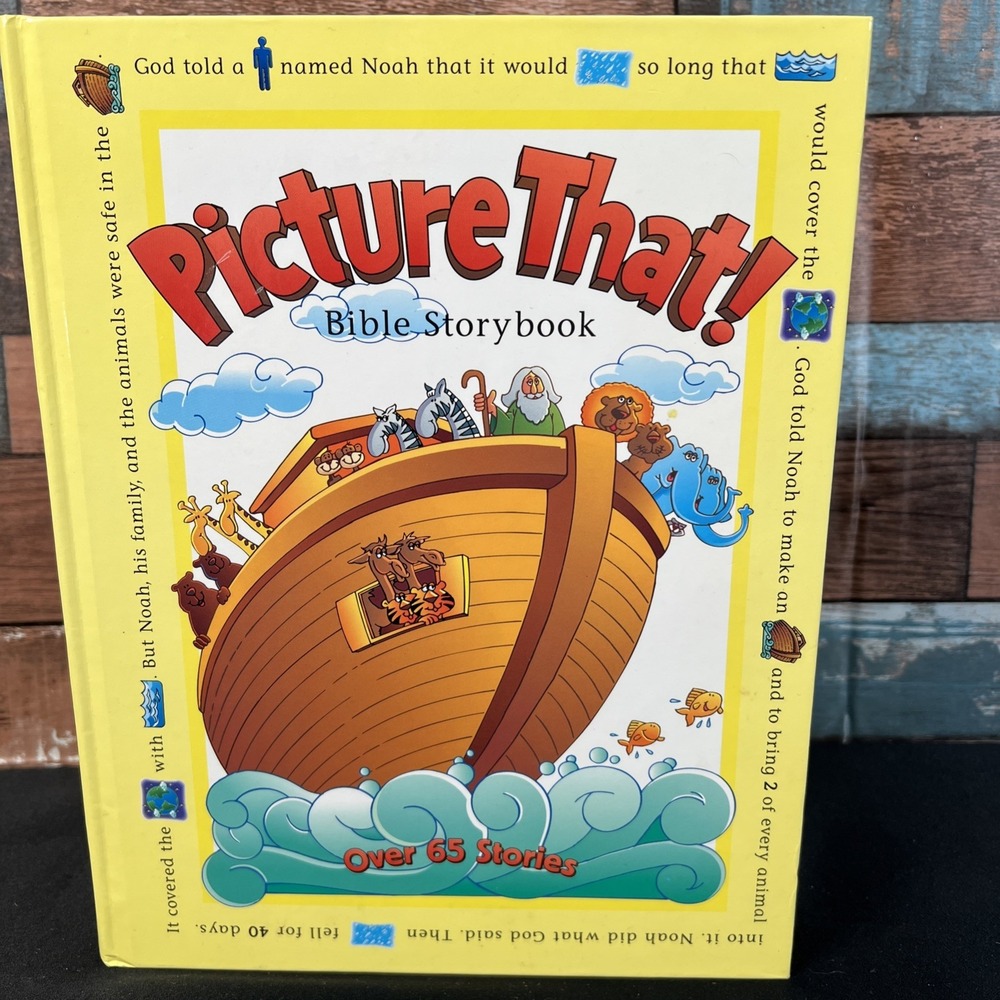 Vintage- 1998 Children's- Picture That! - Bible Storybook‎ by Harrast, Tracy -